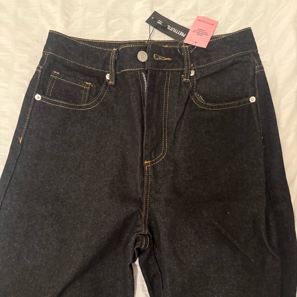 PrettyLittleThing Dark Denim Jeans